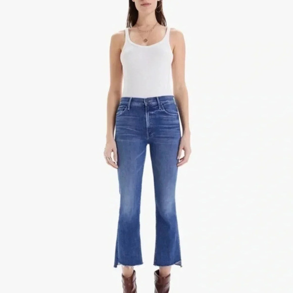 MOTHER THE INSIDER CROP STEP FRAY WISH IN STAR SIZE 26 B1624 - Picture 1 of 7